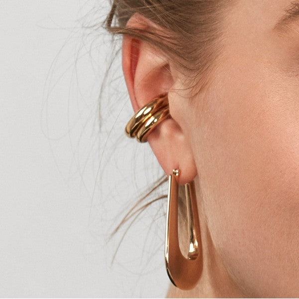 Shop Tommy Gold Plated Ear Cuffs Earrings | Women's Boutique Jewelry, Earrings, USA Boutique
