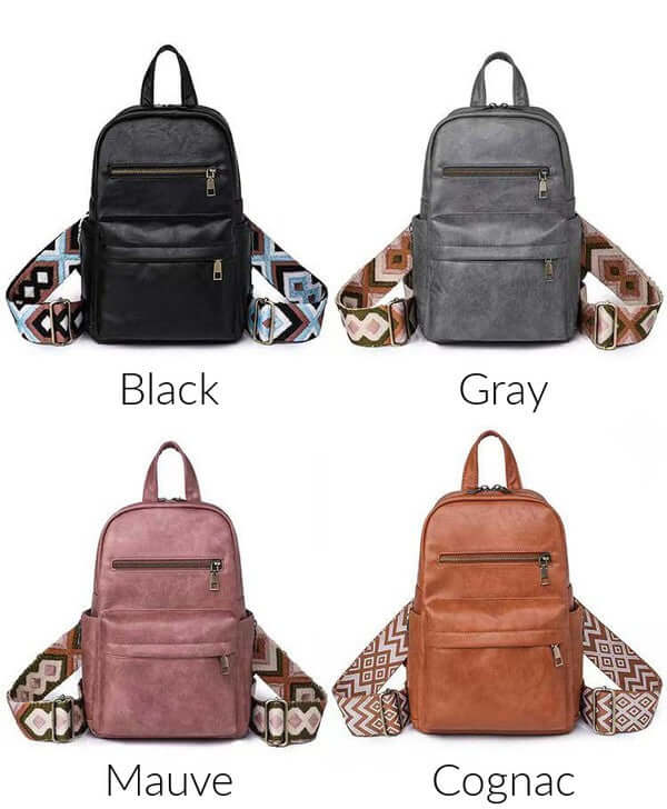 Alba Convertible Backpack Crossbody Sling Bag - Versatile Style, Backpacks, $ 59.00, A Moment Of Now™
