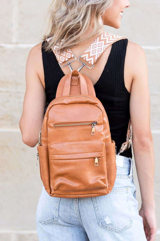 Alba Convertible Backpack Crossbody Sling Bag - Versatile Style, Backpacks, $ 59.00, A Moment Of Now™