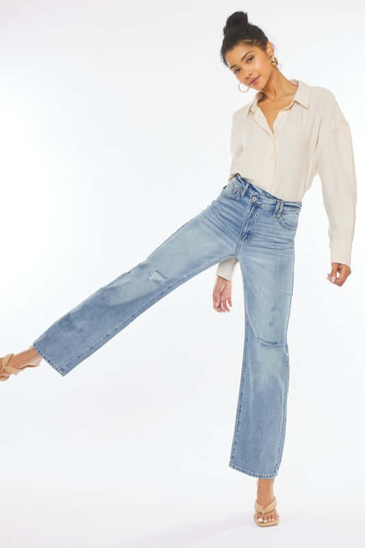 90's Wide Leg Straight Jeans, Kan Can USA, $ 69.00