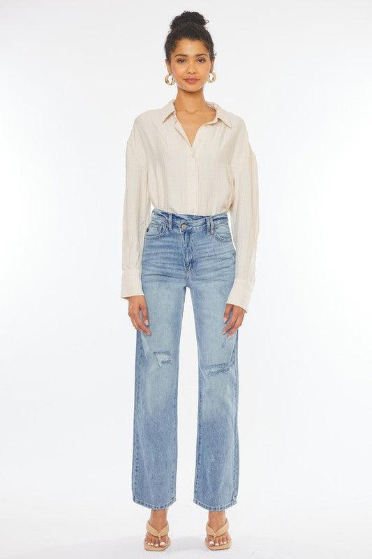 90's Wide Leg Straight Jeans, Kan Can USA, $ 69.00