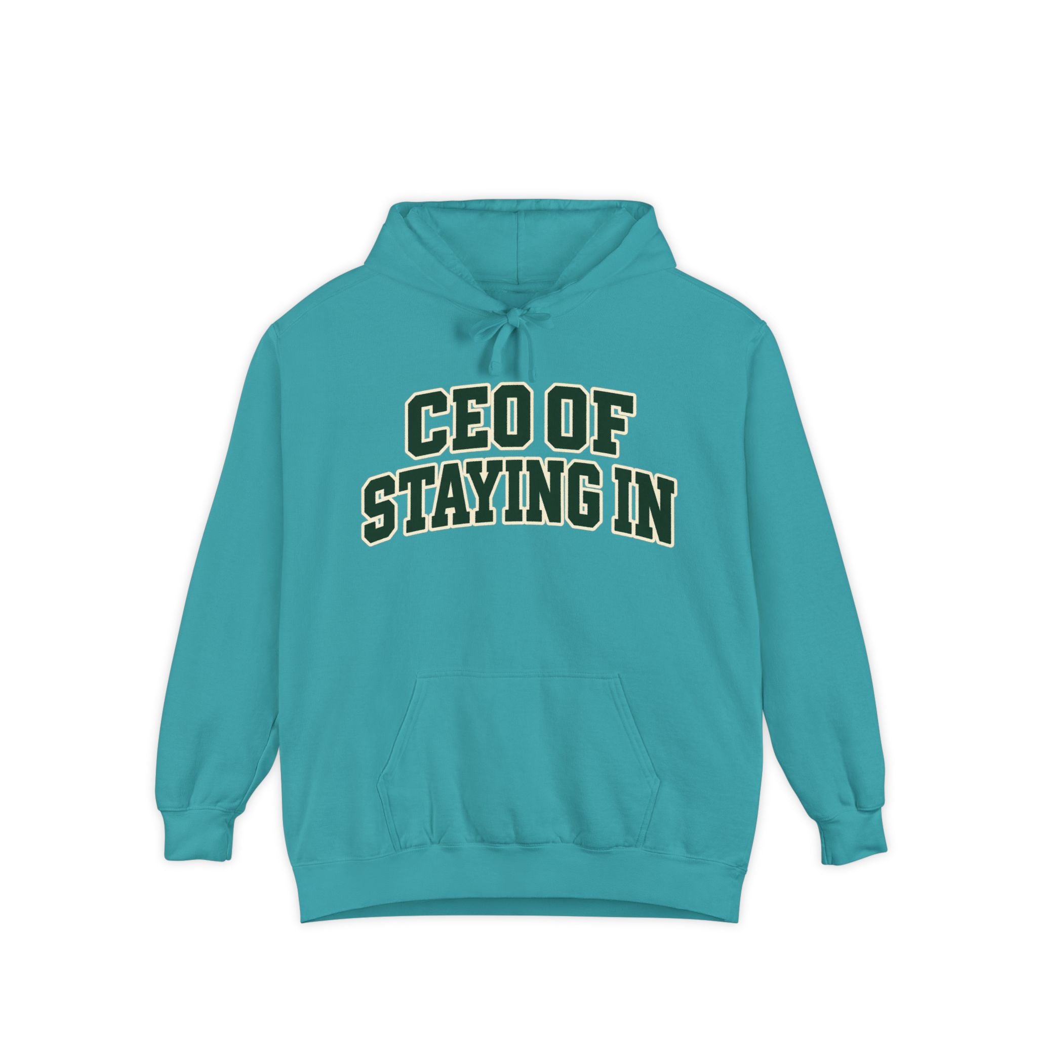 CEO of Staying In Hoodie — Cozy Homebody Graphic Pullover