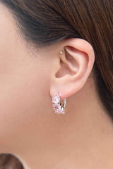 Shop Pick Pink Hoop Earrings | Shop Boutique Fashion Jewelry, Earrings, USA Boutique