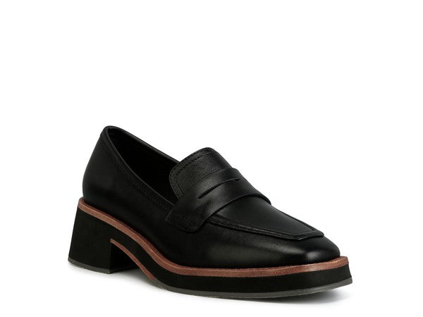 Moore Lead Lady Leather Loafers