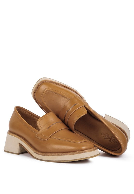 Moore Lead Lady Leather Loafers