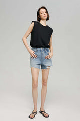 Sun-Kissed Vintage Cut Off Shorts | Hey Joanie – High-Rise Denim, Shorts, $ 88.00, A Moment Of Now™