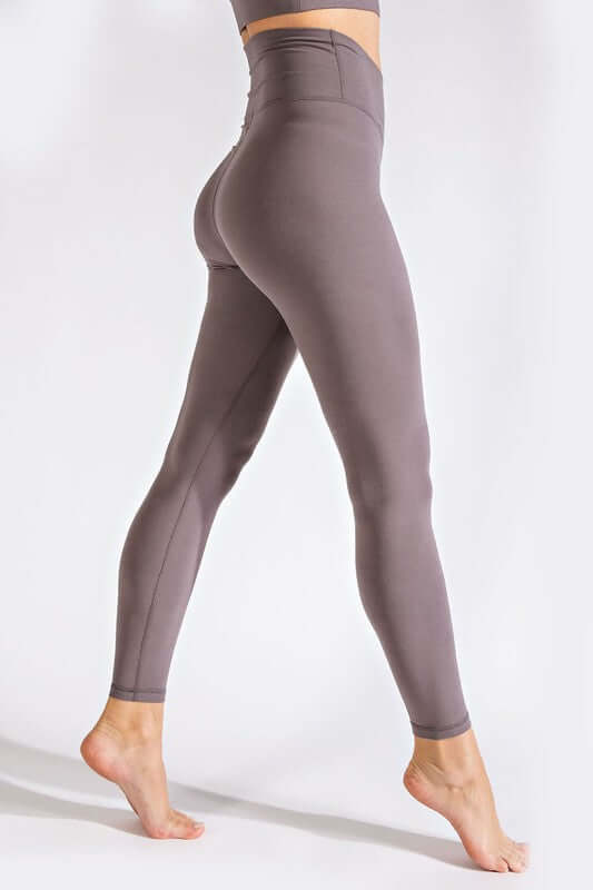 Buttery Soft To Touch V Waist Full Length Leggings, Rae Mode, $ 28.95