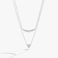 Double-Layer Crystal Necklace, Necklaces, $ 44.90, A Moment Of Now™