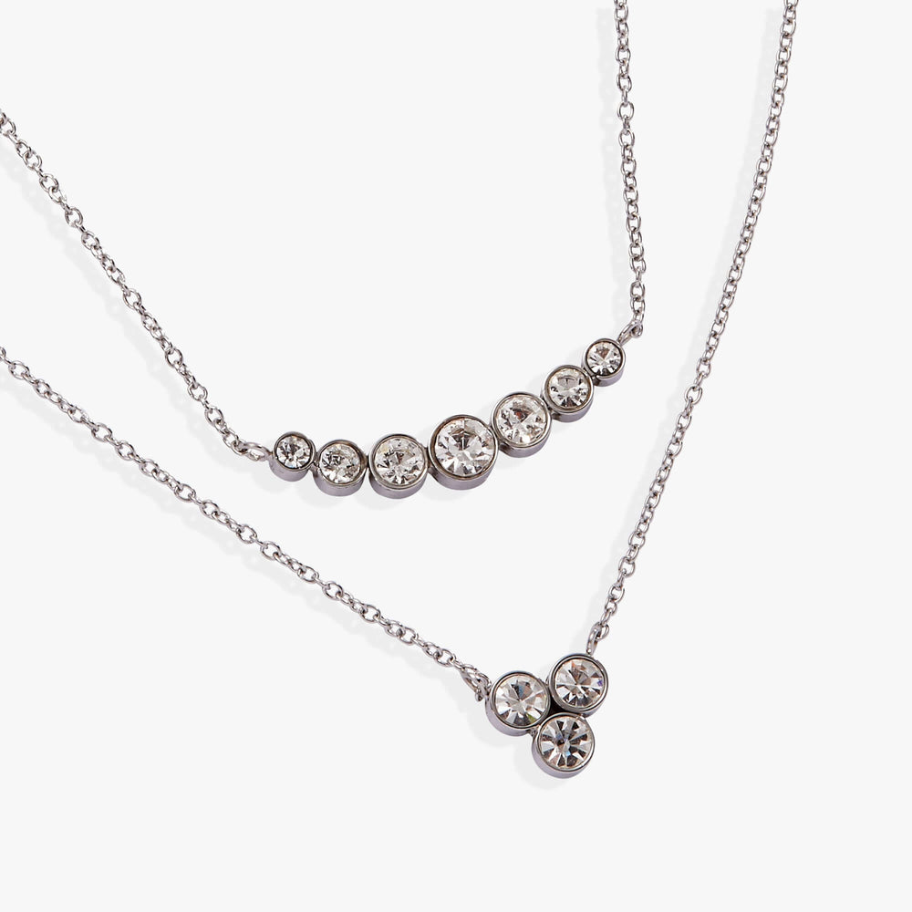 Double-Layer Crystal Necklace, Necklaces, $ 44.90, A Moment Of Now™