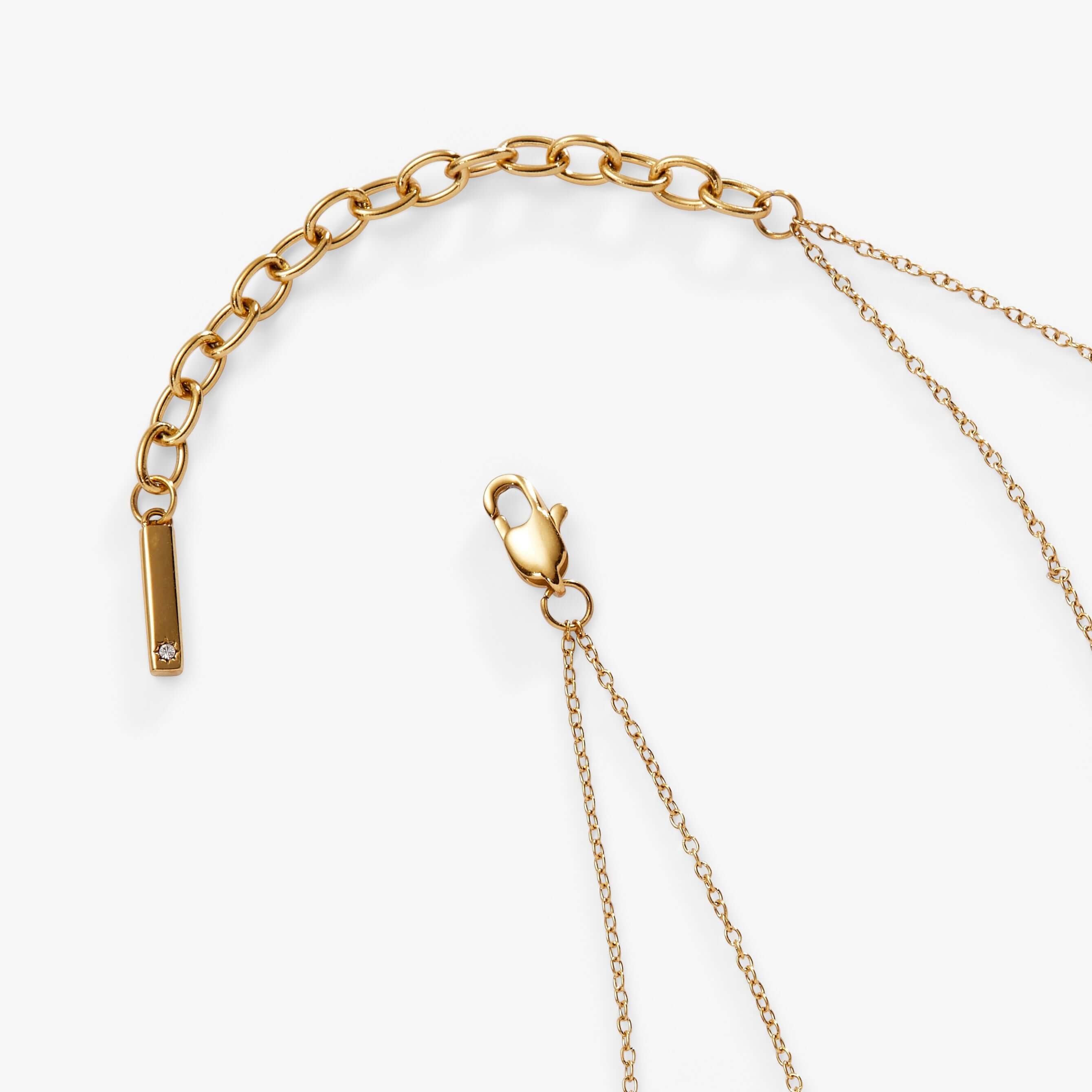 Double-Layer Crystal Necklace, Necklaces, $ 44.90, A Moment Of Now™