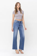 90'S Vintage Light Wash High Loose Jean