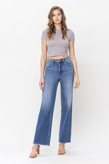 90'S Vintage Light Wash High Loose Jean