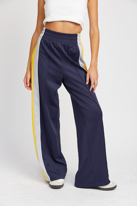 Shop Women's Side Strips Track Pants Activewear | Boutique Clothing, Pants, USA Boutique