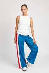 Shop Women's Side Strips Track Pants Activewear | Boutique Clothing, Pants, USA Boutique