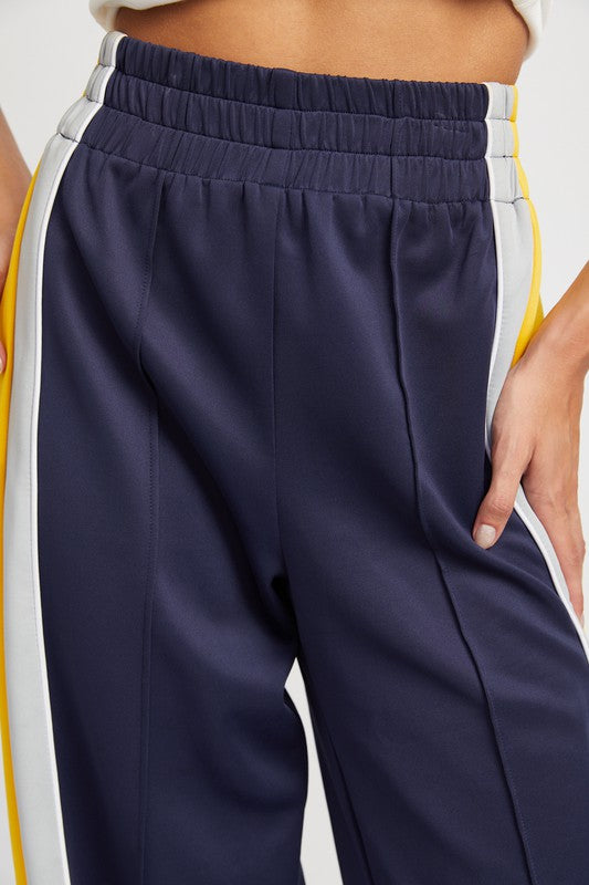 Shop Women's Side Strips Track Pants Activewear | Boutique Clothing, Pants, USA Boutique