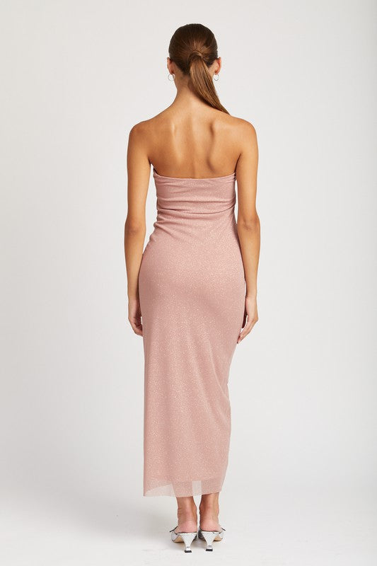 Shop Glitter Maxi Tube Party Dress | Women's Boutique Clothing Online, Dresses, USA Boutique
