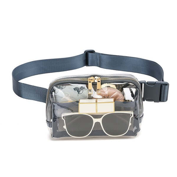 Juni Clear Stadium Belt Sling Bag - Stylish Convenience, Sling Bags, $ 56.95, A Moment Of Now™