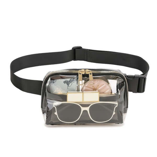 Juni Clear Stadium Belt Sling Bag - Stylish Convenience, Sling Bags, $ 56.95, A Moment Of Now™