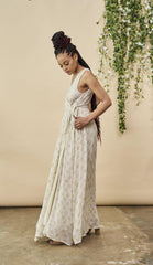 Ginkgo Leaf Maxi Wedding Dress in Cream + Copper | Boutique In USA, Wedding Dress, $ 328.00, A Moment Of Now™