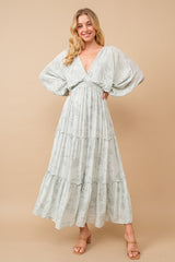 Shop Sage Jacquard Floral Dolman Maxi Dress | USA Boutique Clothing Online, Dresses, USA Boutique