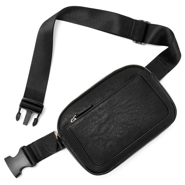 Shop Presly Vegan Leather Everywhere Sling Belt Bag , Belt Bags, USA Boutique