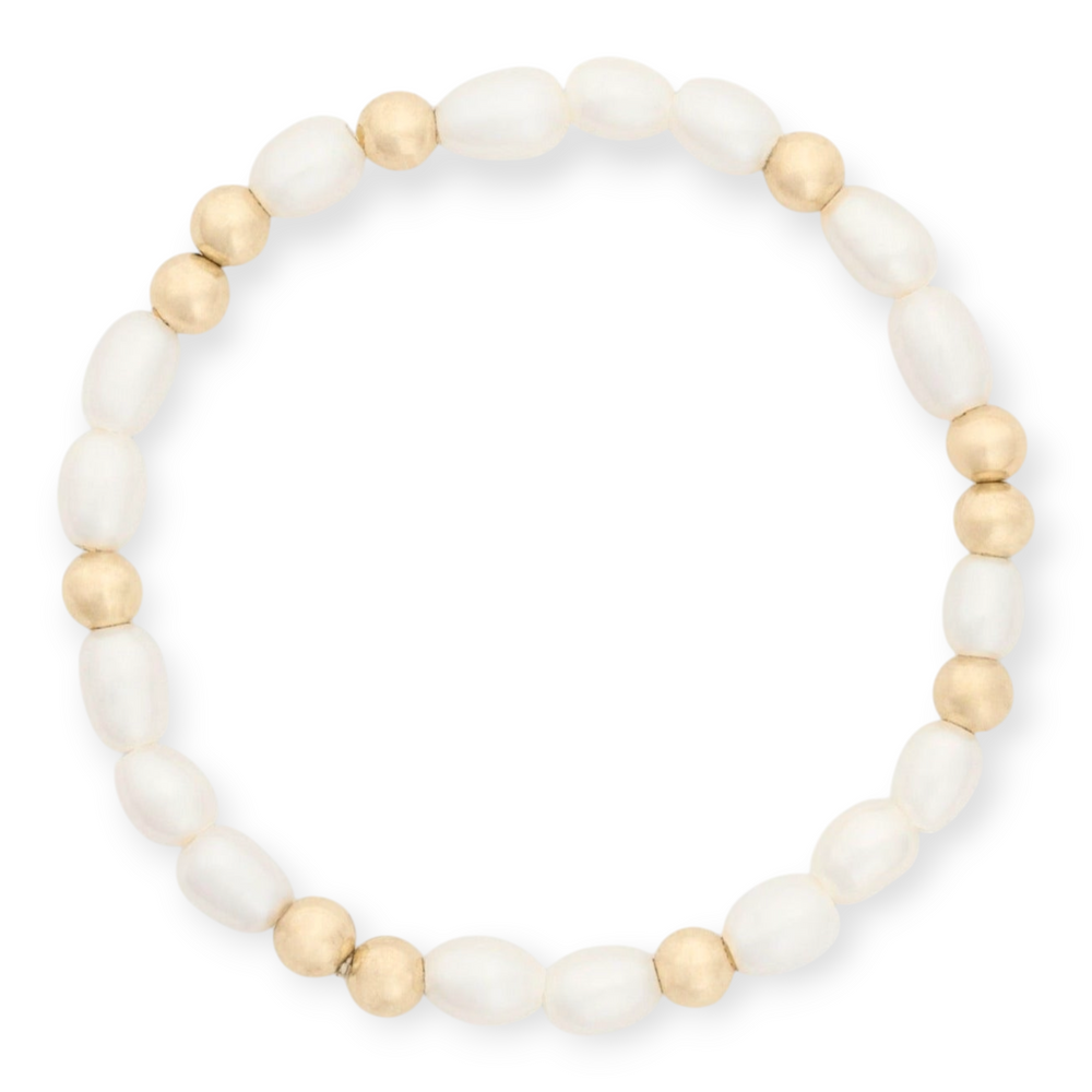 Ivy Bracelet | 14K Gold Filled & Freshwater Pearl, Bracelets, $ 72.00, A Moment Of Now™
