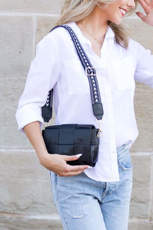 Margot Foldover Leather Crossbody Bag - Stylish & Versatile, Crossbody Bags, $ 55.00, A Moment Of Now™