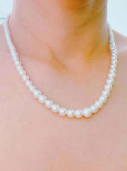 Queen Liz Graduated Pearl Necklace, Ellison and Young, $ 56.95