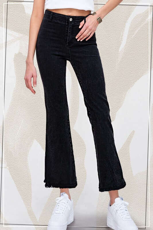 Soft Washed Stretchy High Rise Pants, La Miel, $ 57.95