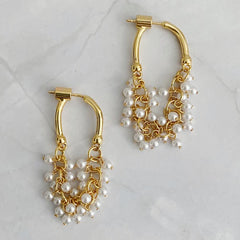 Shop Let's Wrap It Up Gold Plated Earrings, Earrings, USA Boutique