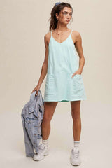 Sporty Mini Dress With Built in Romper Liner, Listicle, A Moment Of Now