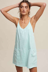 Sporty Mini Dress With Built in Romper Liner, Listicle, A Moment Of Now