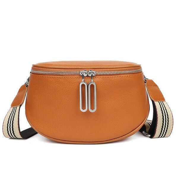 Hazel Genuine Leather Sling Crossbody Bag