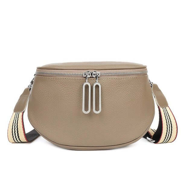 Hazel Genuine Leather Sling Crossbody Bag