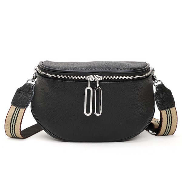 Hazel Genuine Leather Sling Crossbody Bag