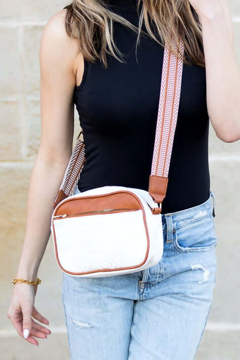 Everly Vegan Leather Camera Crossbody - Stylish & Safe, Crossbody Bags, $ 70.95, A Moment Of Now™