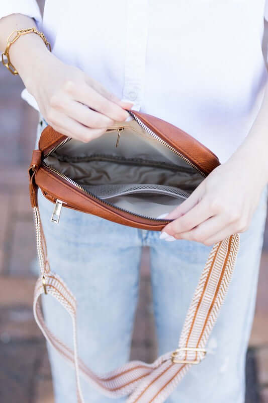 Everly Vegan Leather Camera Crossbody - Stylish & Safe, Crossbody Bags, $ 70.95, A Moment Of Now™