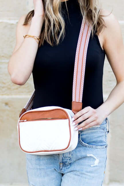 Everly Vegan Leather Camera Crossbody - Stylish & Safe, Crossbody Bags, $ 70.95, A Moment Of Now™