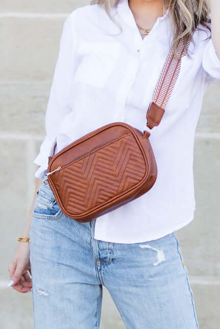 Everly Vegan Leather Camera Crossbody - Stylish & Safe, Crossbody Bags, $ 70.95, A Moment Of Now™