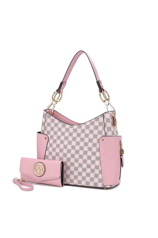 MKF Penelope Circular Print Shoulder & Wallet Set, Handbag Sets, $ 89.00, A Moment Of Now™