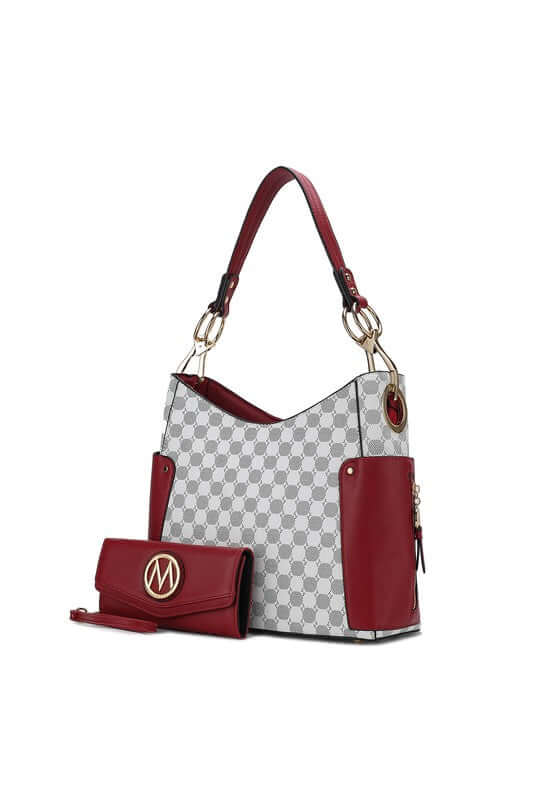 MKF Penelope Circular Print Shoulder & Wallet Set, Handbag Sets, $ 89.00, A Moment Of Now™