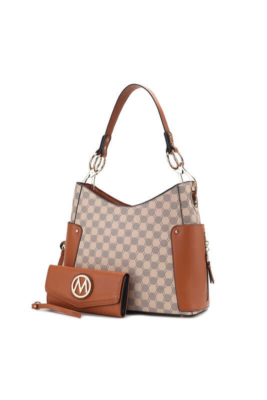 MKF Penelope Circular Print Shoulder & Wallet Set, Handbag Sets, $ 89.00, A Moment Of Now™