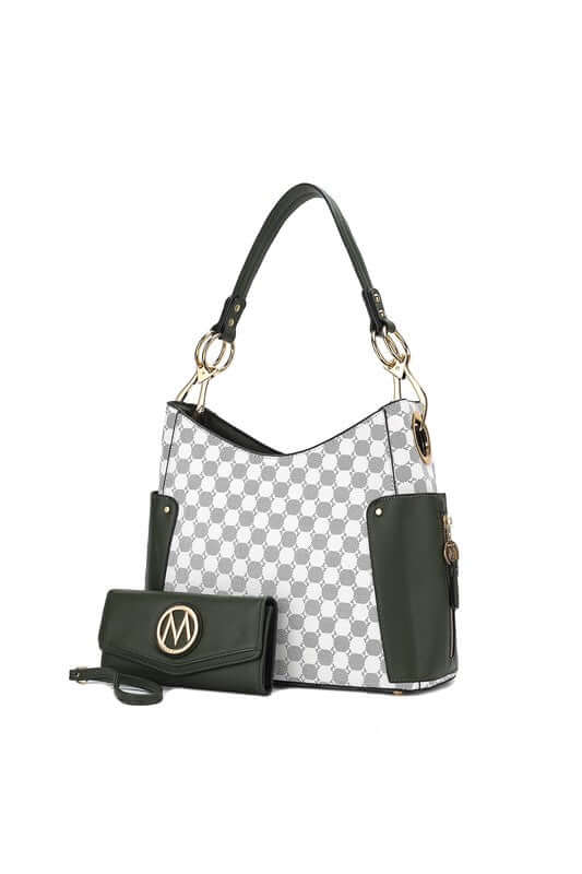 MKF Penelope Circular Print Shoulder & Wallet Set, Handbag Sets, $ 89.00, A Moment Of Now™