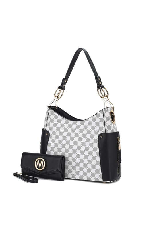 MKF Penelope Circular Print Shoulder & Wallet Set, Handbag Sets, $ 89.00, A Moment Of Now™