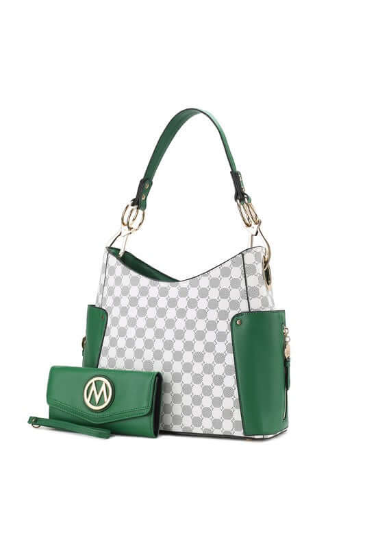 MKF Penelope Circular Print Shoulder & Wallet Set, Handbag Sets, $ 89.00, A Moment Of Now™
