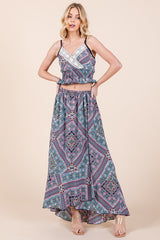 Shop Bohemian Tribal Print Top & Skirt Set | USA Boutique Clothing Online, Skirts, USA Boutique