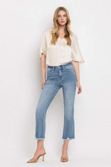 Merciful High Rise Crop Flare Jeans