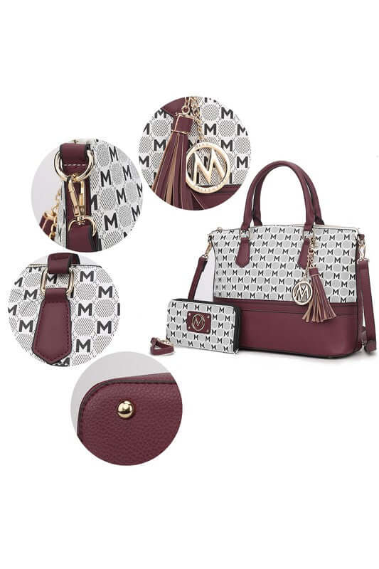 MKF Collection Saylor Tote and Matching Wallet, MKF Collection by Mia K, $ 86.00