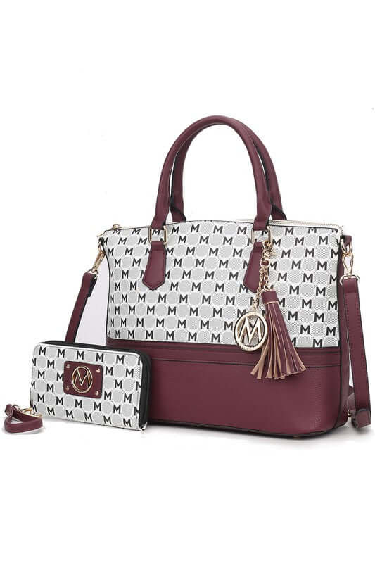 MKF Collection Saylor Tote and Matching Wallet, MKF Collection by Mia K, $ 86.00