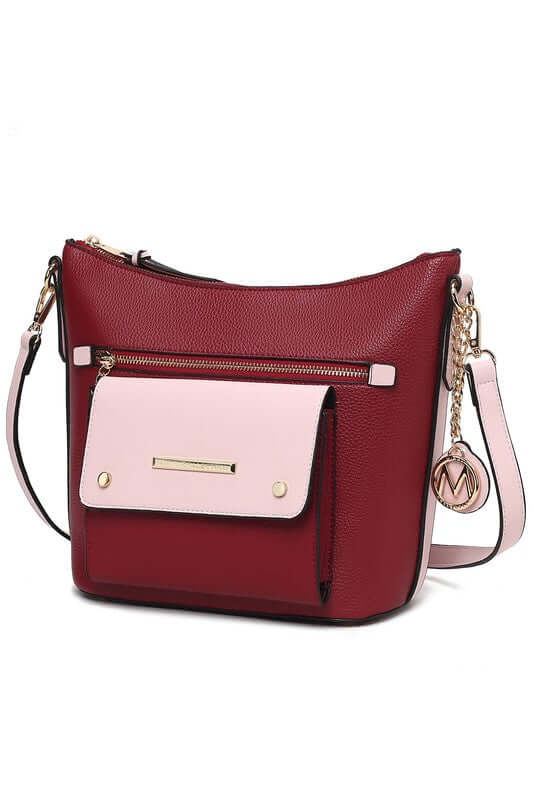 MKF Collection Serenity Color Block Crossbody Bag, Crossbody Bags, $ 60.00, A Moment Of Now™
